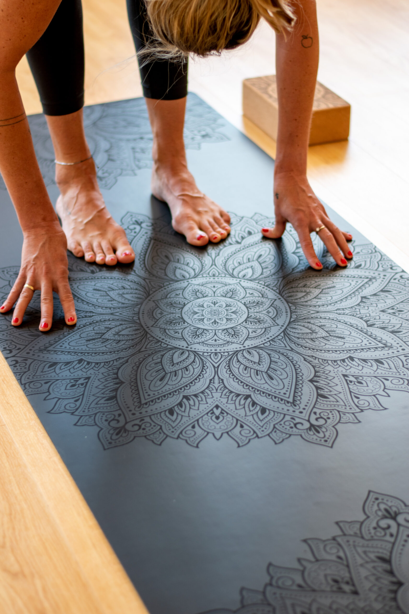 All Yoga Mat MANDALA BLACK - Image 5