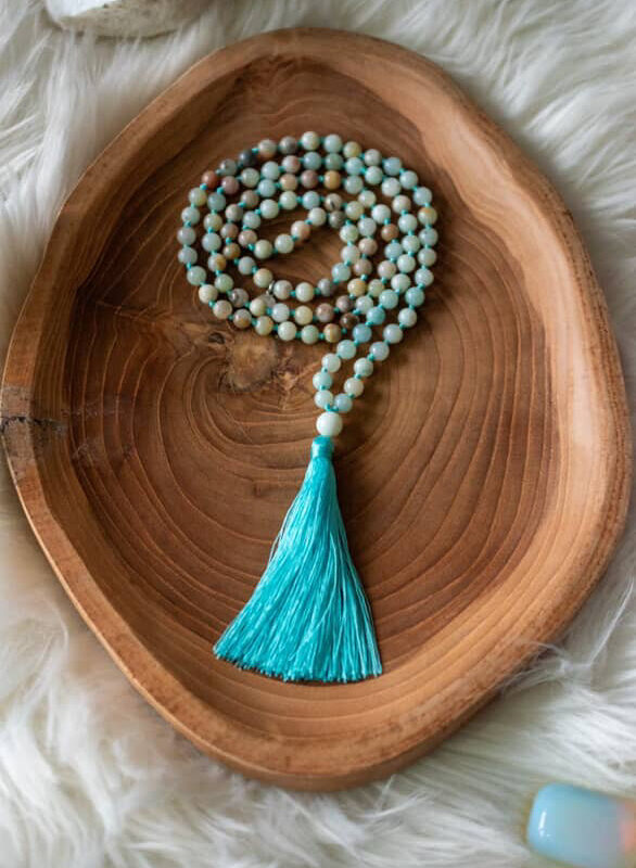 Japa Mala de Amazonita