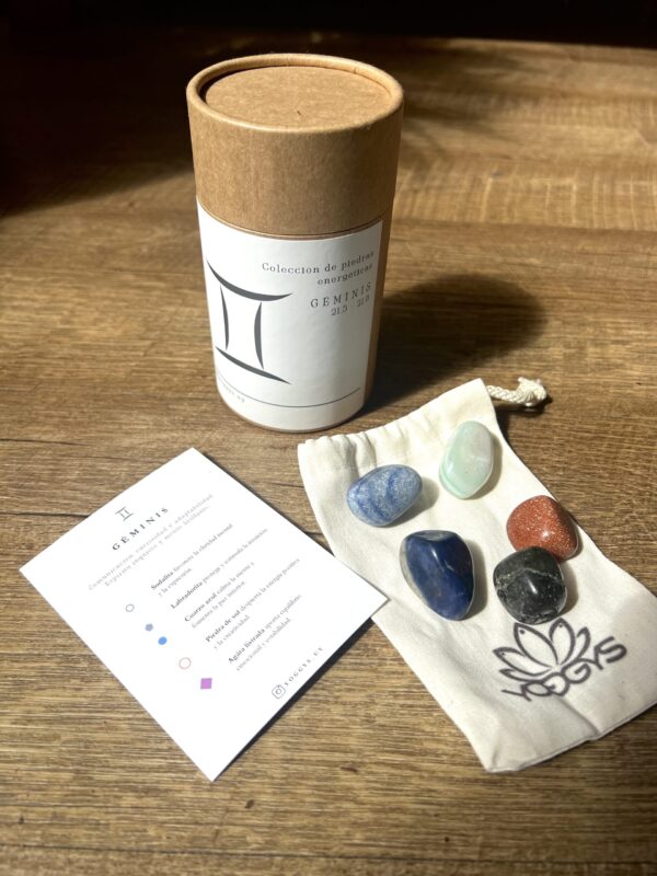 Set de Minerales del Zodiaco - Géminis