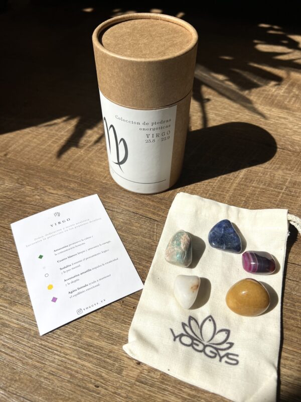 Set de Minerales del Zodiaco - Virgo