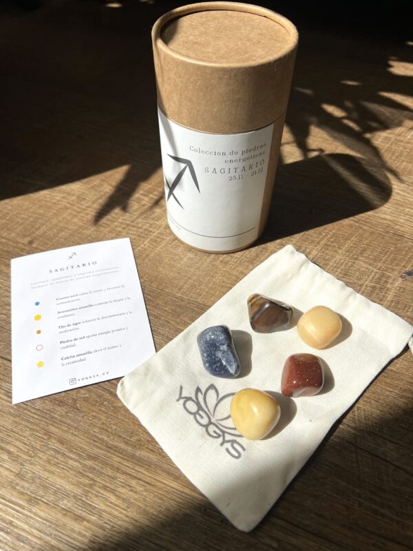 Set de Minerales del Zodiaco - Sagitario