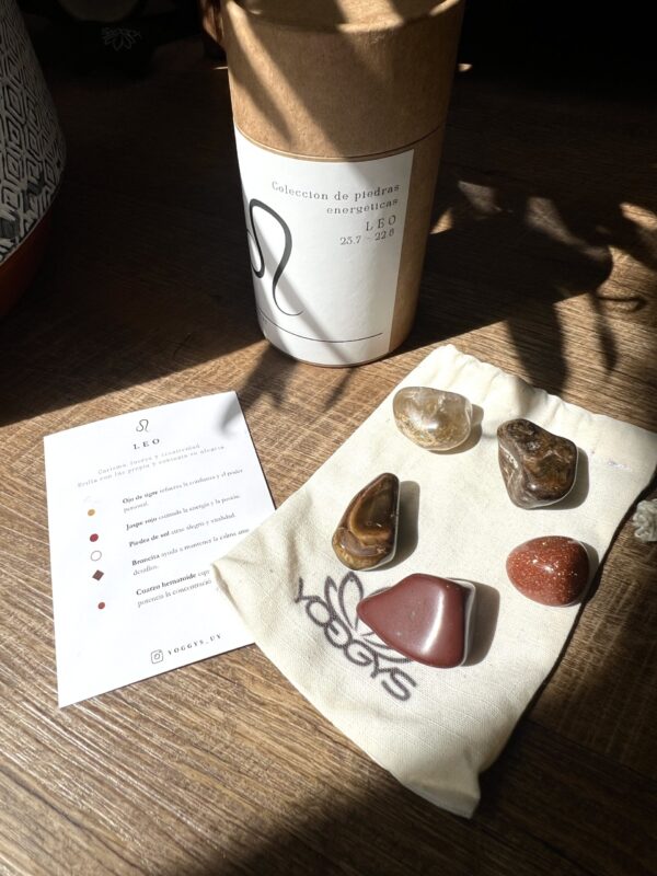 Set de Minerales del Zodiaco - Leo