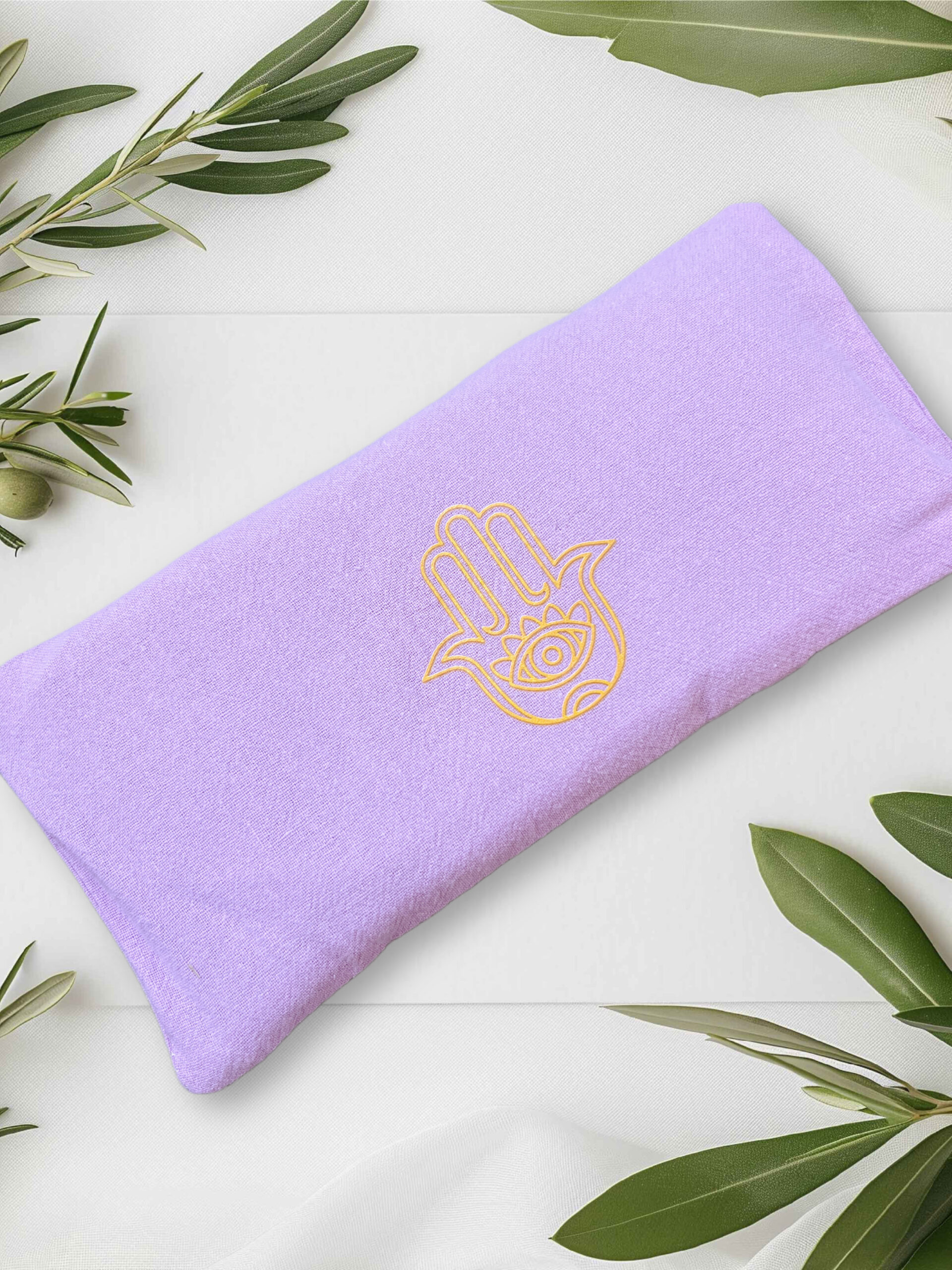 Almohadillas de semillas de lino y lavanda - Image 3